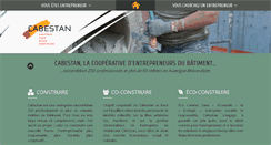 Desktop Screenshot of cabestan.fr