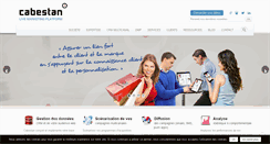 Desktop Screenshot of cabestan.com